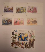 ZWIERZĘTA CHRONIONE/ZNACZKI POCZTOWE POLSKA 2001