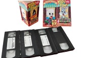 Zestaw kaset VHS toon town po niemeicku