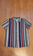 Piękna koszula na czasie w paski, retro, American Style. Rozmiar L. Igła