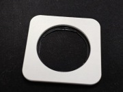 Berker R.1 ramka pojedyncza Aluminium czarny 10112184