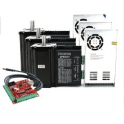 Zestaw CNC 3osie NEMA 34 12Nm sterownik silnik