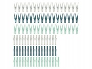 AQUAPUR KLAMERKI SPINACZE DO  BIELIZNY 100szt.