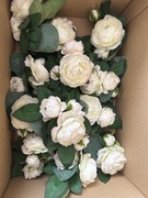 Ozdoby na samochód ślub kokardki, kwiaty