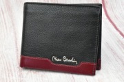 Portfel męski skórzany Pierre Cardin Nero Rosso
