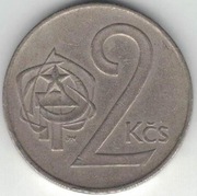 Czechosłowacja 2 korony 1983 24 mm nr 3