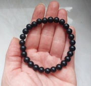 Męska bransoletka z onyksu matowego