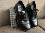 NEVERMIND - Glany męskie 3-dziurkowe - podeszwa typu Dr Martens - Roz. 43 