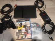 Konsola Sony Play Station 2 zestaw, pad, okablowanie i gry