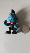 SMERF(SMURF) KOMINIARZ(CZARNY SMERF)PEYO78,WEST GERMANY SCHLEICH