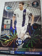 Karta Piłkarska Niklas Moisander UEFA Euro 2016 Limited Edition 
