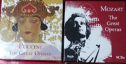 Opera 2 zestawy  płyt CD PUCINI & MOZART The Great Operas