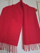 Szalik 100% wełny francuski wym28 x 140 cm.