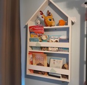 Domek skandynawski drewniany biał