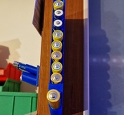 Organizer na baterie AA 10szt. pionowy 