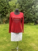 Napapijri damska bluzka z długim rękawem Koszulka rozm. M