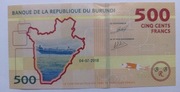 Burundi 500 Francs 2018 UNC