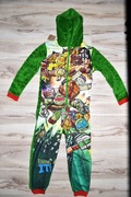 191^ żółwie ninja strój przebranie piżama 8/9 Lat_ 128/134