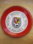 Okręgowy Związek Piłki Nożnej Wrocław patera talerz ozdobny OZPN