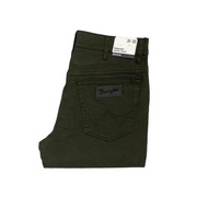 Spodnie męskie jeansy Wrangler Texas 821 Moss Green W31 L32