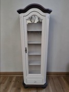 Stylowa witryna serwantka lity dąb renowacja