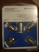 nakrętki, śruby zabezpieczające antykradzieżowe HYUNDAI, KIA