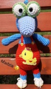 Gonzo z ulicy sezamkowej handmade 