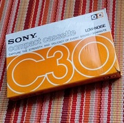 SONY  C-30 min. Low noise. Japońskie wydanie 1972
