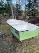 Łódka,Łódka Wędkarska,wiosłowa,