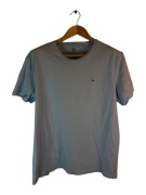 Koszulka Tommy Hilfiger niebieska z logiem XL