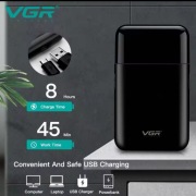 VGR elektryczna golarka przenośna mini maszynka do golenia USB