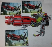 Lego Bionicle 8943 Axalara T9 unikat z 2008r komplet instrukcje