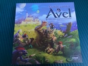 Gra planszowa Kroniki zamku Avel + 2 dodatki - z autografem autora - PL