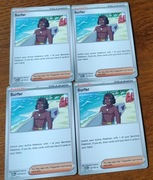 Kart pokemon 4 sztuki 