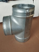 Trójnik ocynkowany fi 125