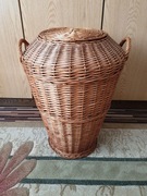 Kosz wiklinowy 60 cm - na pranie, zabawki itp