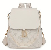 Nowy plecak damski. Skórzany Przegródki. Plecako-torebka