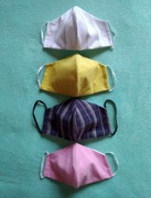 Maseczka profilowana wielorazowa, z filtrem, r. M!