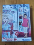 Clementoni Frozen ll miarka wzrostu puzzle 
