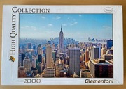 Puzzle Clementoni Travel Nee York 2000 elementów używane
