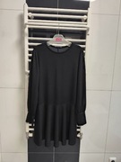 Czarna basic sukienka Zara rozmiar L 40 wiskoza