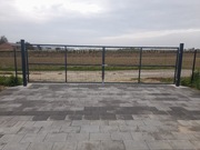Brama Panelowa 200 cm x 200 cm + Słupy 