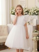 Sukienka pokomunijna komunijna na komunię dla dziewczynki roz. 130 8-10 lat