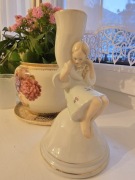 Figurka porcelanowa podstawa lampy Ćmielów  róg obfitości Szewczyk 