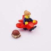 Lego Minifigures Seria 21 (71029) - Airplane Girl (col21-9)