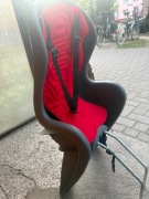 Fotelik rowerowy HAMAX Amiga Tylny+ Kask rowerowy KROSS Infano dla Dzieci