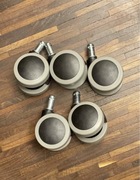 IKEA Kolka do fotela FÄLLBERGET x5 szt. Czarne komplet okazja 10,58 mm