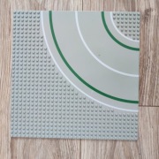 Lego Plate 2359p01 - Droga Road Zakręt / City