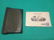 PEUGEOT 206 Instrukcja Obsługi książka serwis Etui KOMPLET 2001 PL Polska