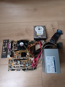 Płyta główna Asus P5VD2-MX Intel Core 2 6300 1.86 GHz 1 GB ram dysk zasilac