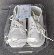 buciki do chrztu dla chłopca, 13 cm